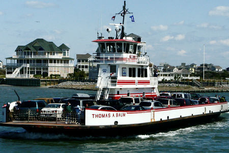 Ocracoke free NCDOT ferry.