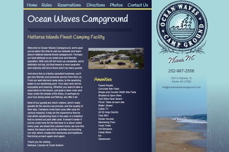 Ocean Waves Campground